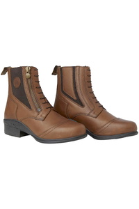 2025 Mountain Horse Womens Valkyria Side Zip Paddock Boots 11050300 - Brown